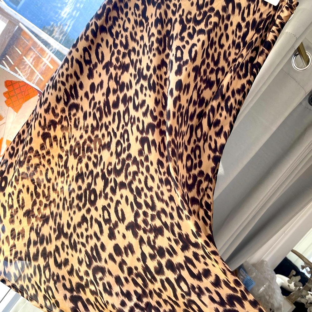 Chic Animal Print Skirt